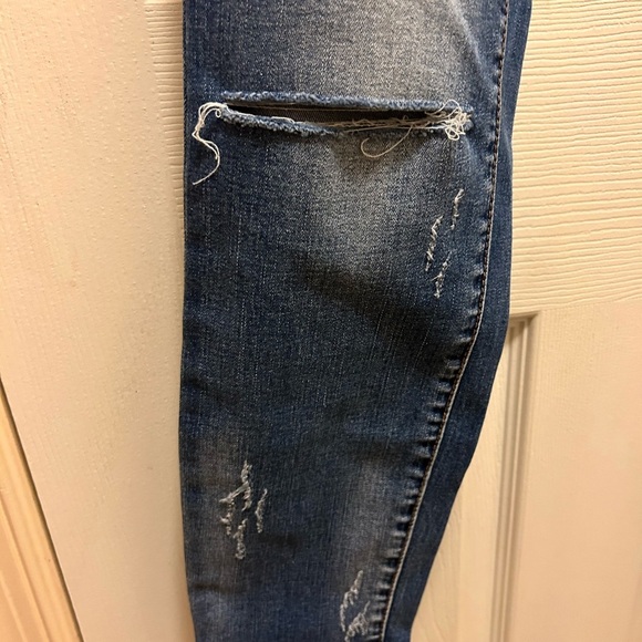 One X One Teaspoon Distressed & Cut Knee Jeans Sz 25 - Picture 10 of 12